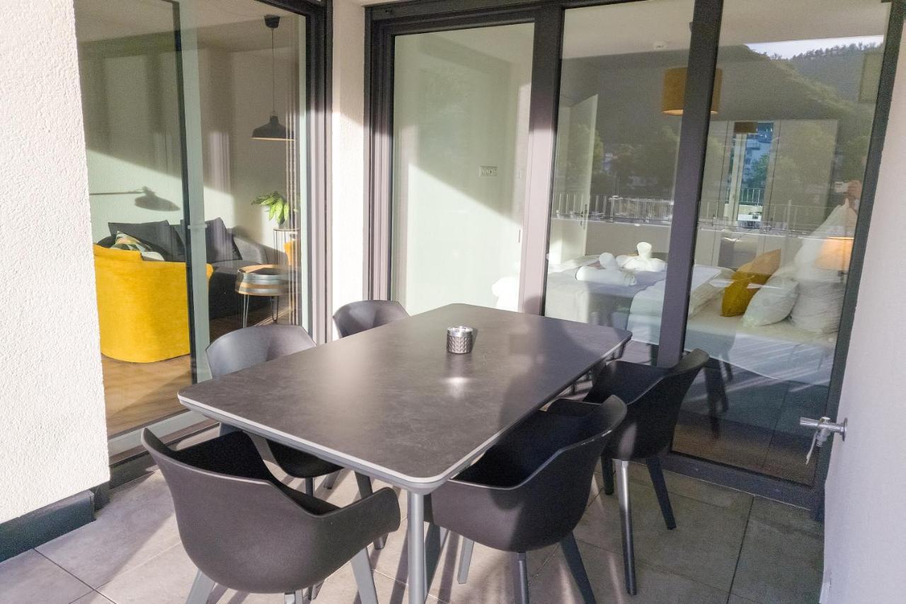 Vivamosel: Appartement Mit Mosel & Burgblick - Balkon - Parken - Aufzug - Fahrradraum Cochem Exteriör bild