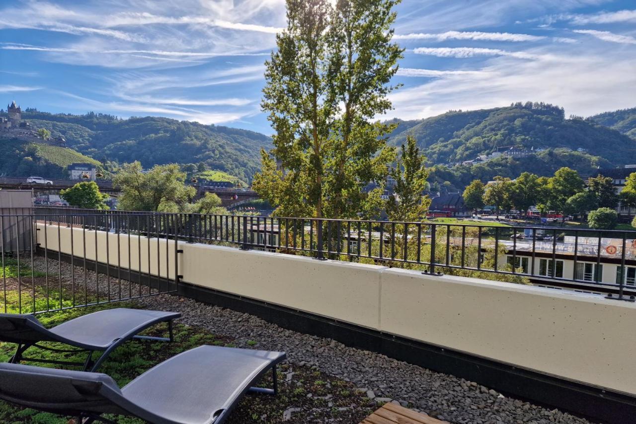 Vivamosel: Appartement Mit Mosel & Burgblick - Balkon - Parken - Aufzug - Fahrradraum Cochem Exteriör bild