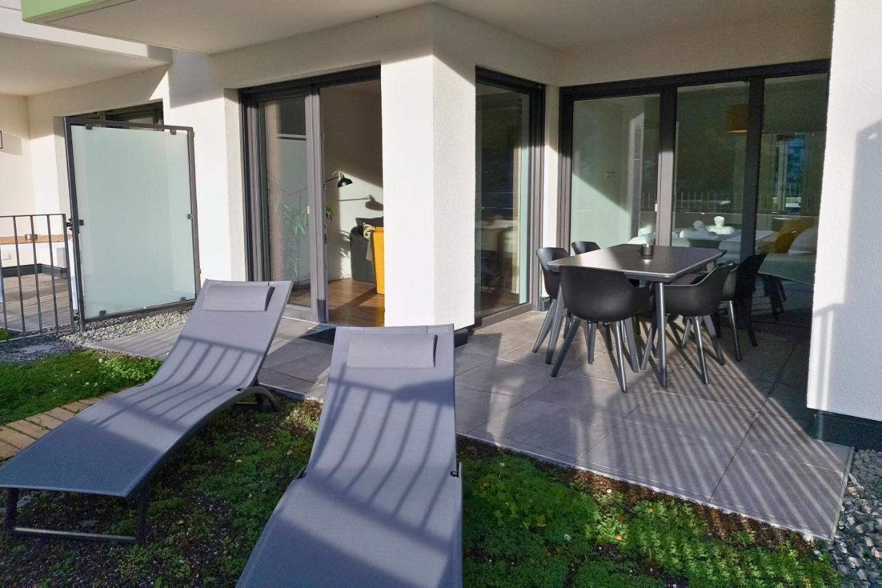 Vivamosel: Appartement Mit Mosel & Burgblick - Balkon - Parken - Aufzug - Fahrradraum Cochem Exteriör bild