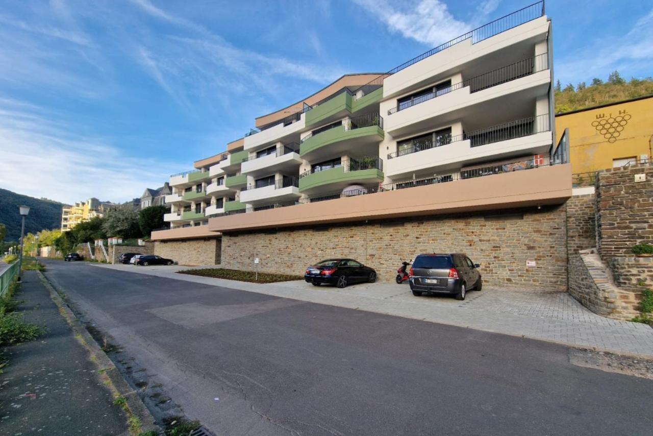 Vivamosel: Appartement Mit Mosel & Burgblick - Balkon - Parken - Aufzug - Fahrradraum Cochem Exteriör bild